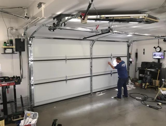 Professional garage door repair service by Simsbury Garage Door Repair in Simsbury