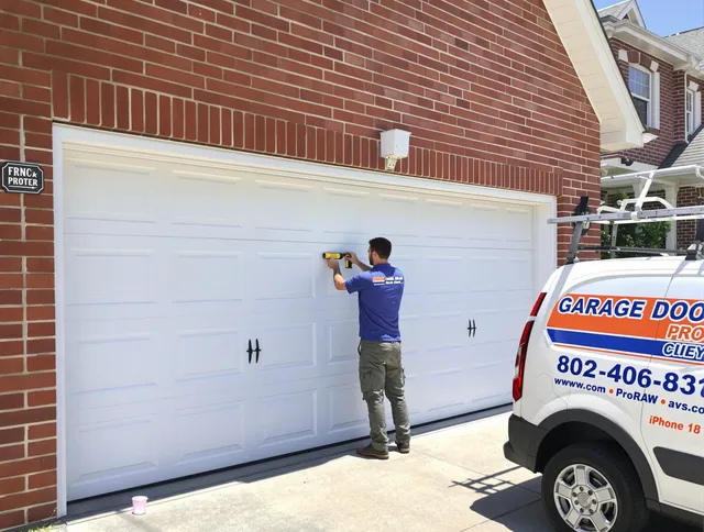Local garage door repair service by Simsbury Garage Door Repair in Simsbury