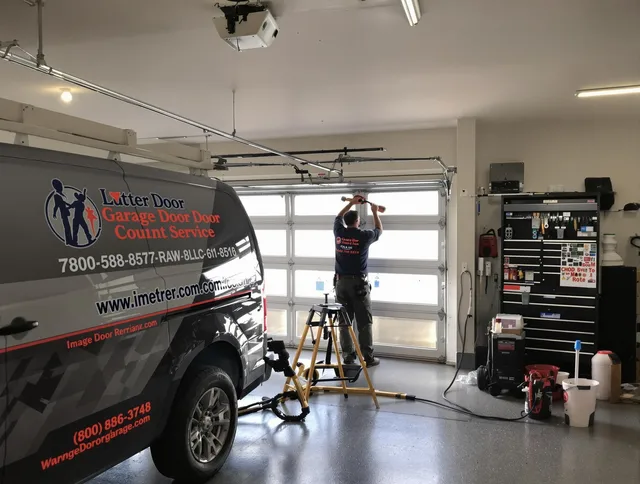 Simsbury Garage Door Repair team performing same-day garage door repair in Simsbury